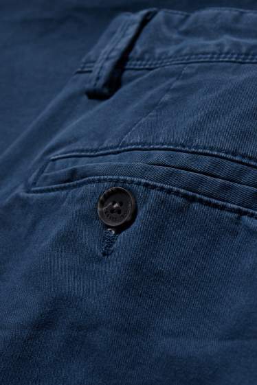 Herren - Chino - Slim Fit - Flex - LYCRA® - blau