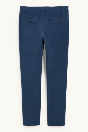 Herren - Chino - Slim Fit - Flex - LYCRA® - blau
