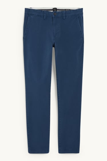 Herren - Chino - Slim Fit - Flex - LYCRA® - blau