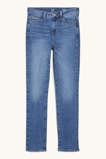 Femmes - Slim jean - mid waist - LYCRA® - jean bleu