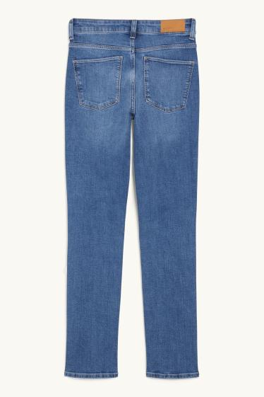 Femmes - Slim jean - mid waist - LYCRA® - jean bleu