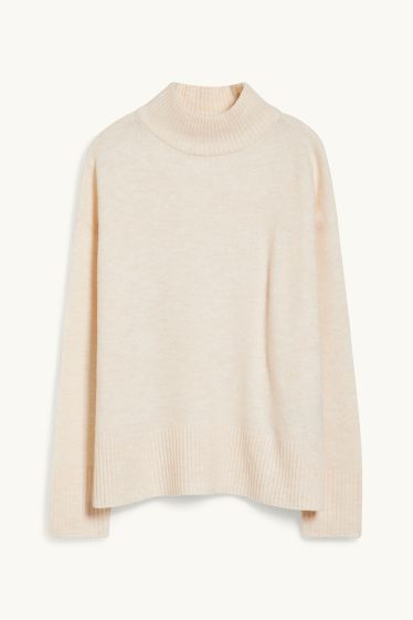 Femmes - Pullover - abricot