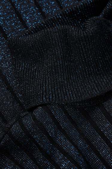 Femmes - Robe de maille - noir