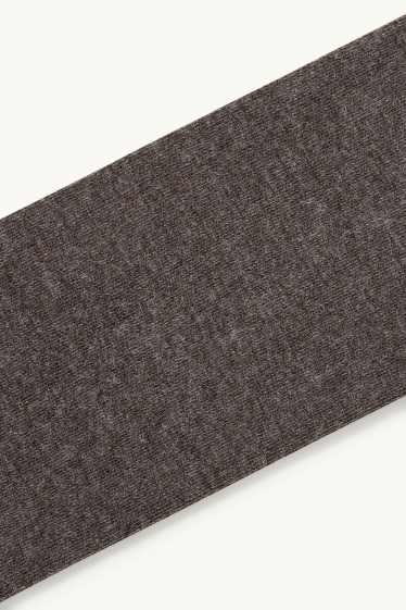 Women - Cashmere blend tights - dark brown