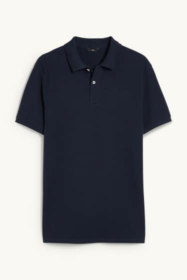 Hommes - Polo - bleu foncé