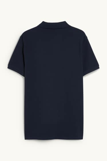 Hommes - Polo - bleu foncé