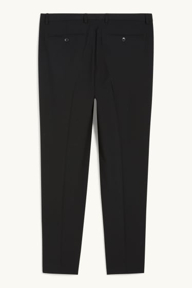 Uomo - Pantaloni coordinabili - slim fit - Flex - LYCRA® - Mix & Match - nero