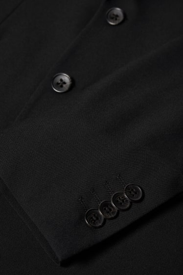 Herren - Baukasten-Sakko - Regular Fit - Flex - LYCRA® - Mix & Match - schwarz