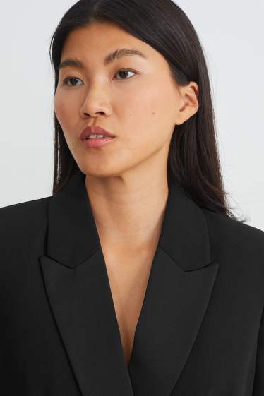 Donna - Blazer - regular fit - nero