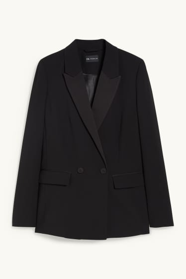 Donna - Blazer - regular fit - nero