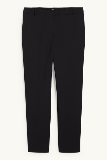 Damen - Business-Hose - Regular Fit - schwarz