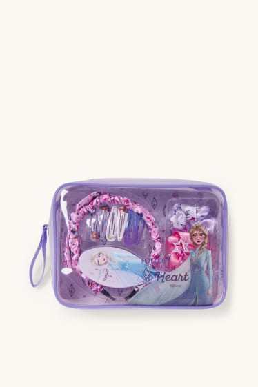 Kinderen: meisjes - Frozen - haarset - 11-delig - lila
