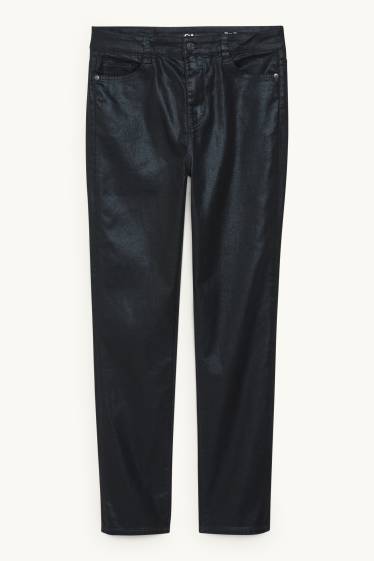 Dona - Slim jeans - high waist- LYCRA® - negre