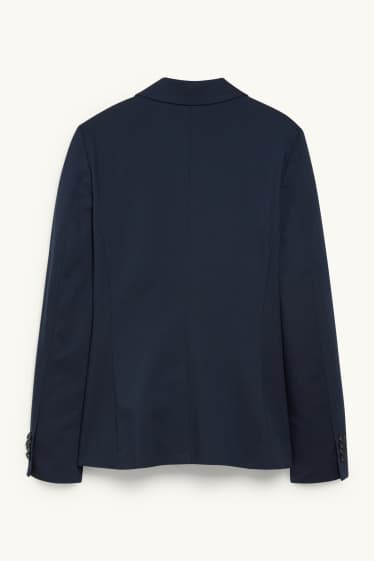 Damen - Business-Blazer - tailliert - dunkelblau