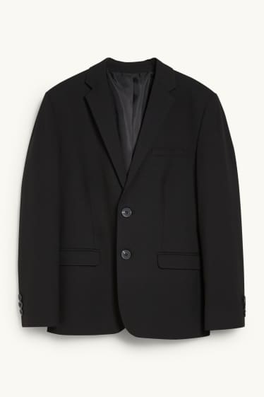 Enfants garçons - Veste de costume - Stretch - LYCRA® - noir