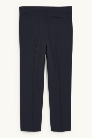 Enfants garçons - Pantalon de costume - Stretch - LYCRA® - bleu foncé