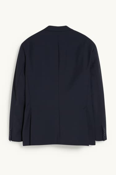 Heren - Colbert uit het combi-systeem - regular fit - Flex - scheerwolmix - LYCRA® - donkerblauw