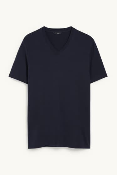 Herren - T-Shirt - Regular Fit - dunkelblau