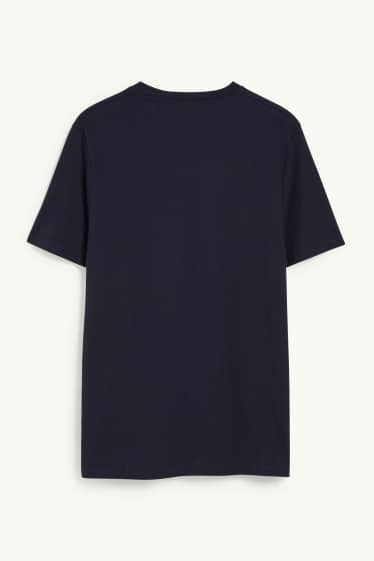 Herren - T-Shirt - Regular Fit - dunkelblau