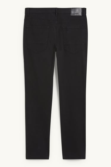 Herren - Hose - Slim Fit - Flex - schwarz