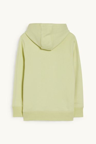 Bambini - Felpa con cappuccio - genderless - verde chiaro