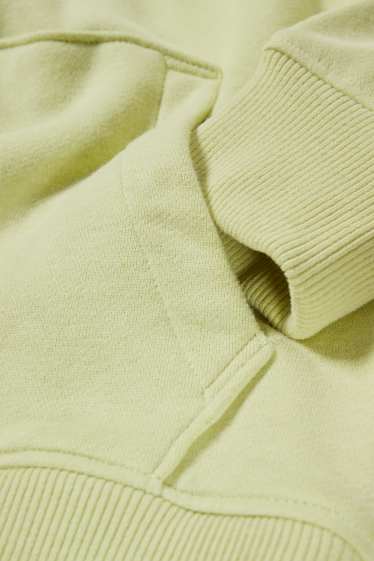 Bambini - Felpa con cappuccio - genderless - verde chiaro