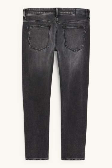 Uomo - Tapered jeans - LYCRA® - jeans grigio scuro