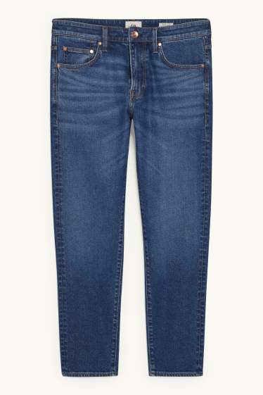 Uomo - Tapered jeans - LYCRA® - jeans blu scuro