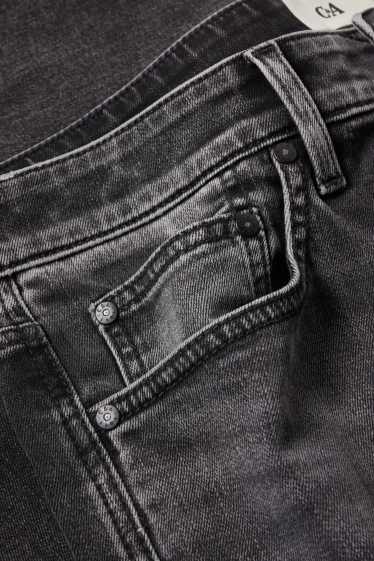 Uomo - Tapered jeans - LYCRA® - jeans grigio scuro
