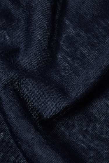 Damen - Loop Schal - dunkelblau