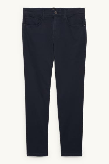 Home - Pantalons - slim fit - Flex - LYCRA® - blau fosc