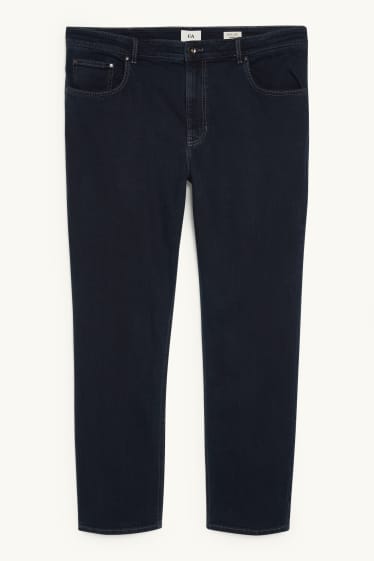 Home - Straight jeans - LYCRA® - texà blau fosc