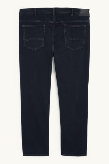 Home - Straight jeans - LYCRA® - texà blau fosc