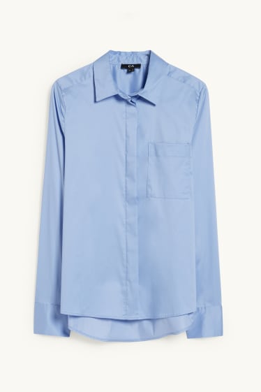 Women - Business blouse - blue