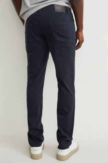Home - Pantalons - slim fit - Flex - LYCRA® - blau fosc