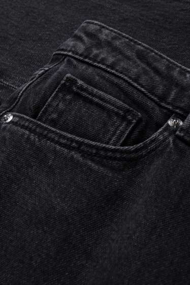 Donna - Mom jeans - vita alta - LYCRA® - jeans grigio scuro