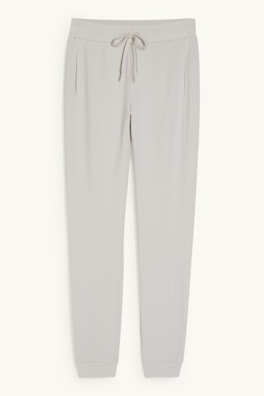 Dona - Pantalons de xandall bàsics - crema