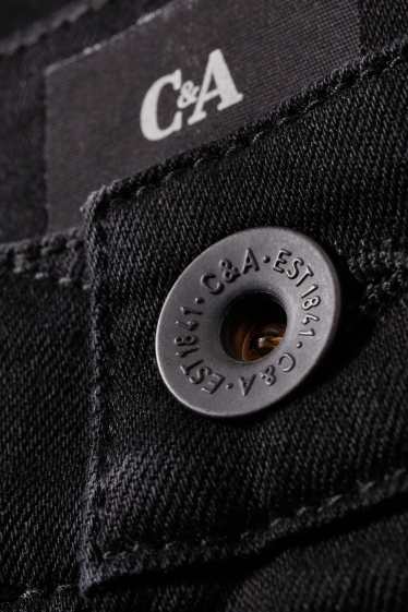 Pánské - Slim jeans - LYCRA® - černá