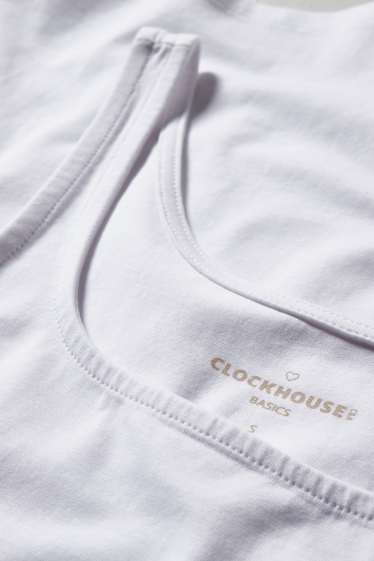 Dames - CLOCKHOUSE - Recover™ - top - wit
