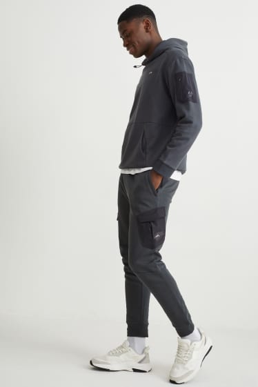 Hommes - Pantalon de jogging - gris foncé