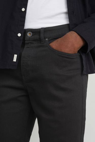 Hommes - Straight jean - LYCRA® - noir