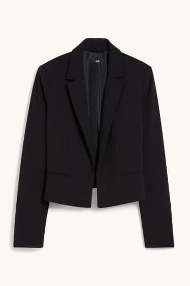 Damen - Blazer - Regular Fit - schwarz