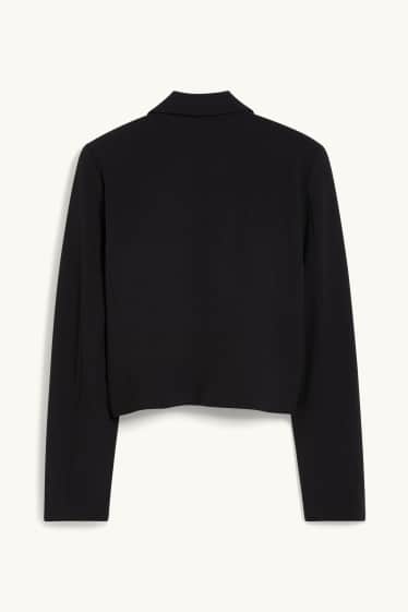 Damen - Blazer - Regular Fit - schwarz