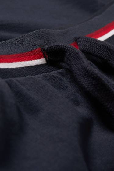 Pánské - Pyžamové šortky - tmavomodrá