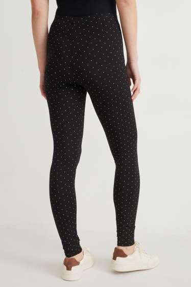 Femmes - Lot de 2 - leggings - noir