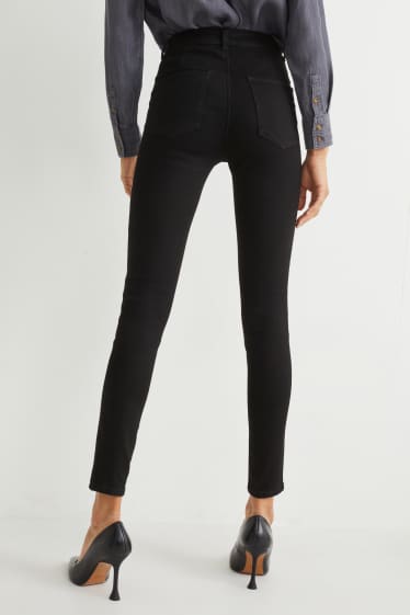 Donna - Jeggings - vita alta - nero