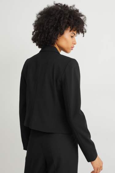 Damen - Blazer - Regular Fit - schwarz