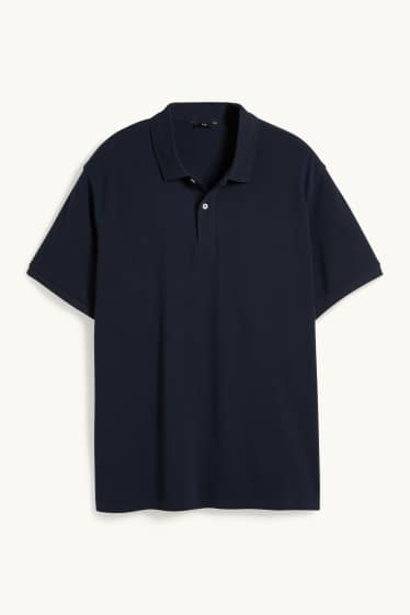 Hommes - Polo - bleu foncé