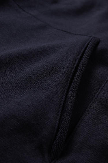 Damen - Sweatjacke mit Kapuze - dunkelblau