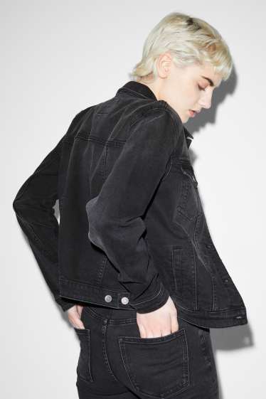 Women - CLOCKHOUSE - denim jacket - black